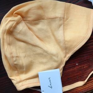 Briar bonnet - creamsicle brimmed